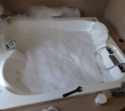 Чистка гидромассажной ванны химическими средствами.